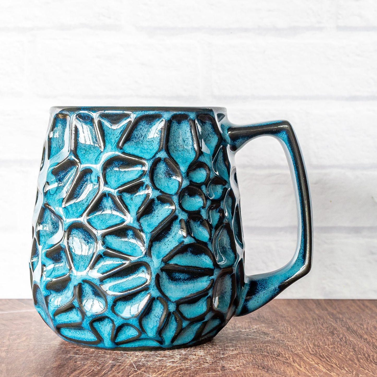 16oz Voronoi 'Midnight Surf' Mug