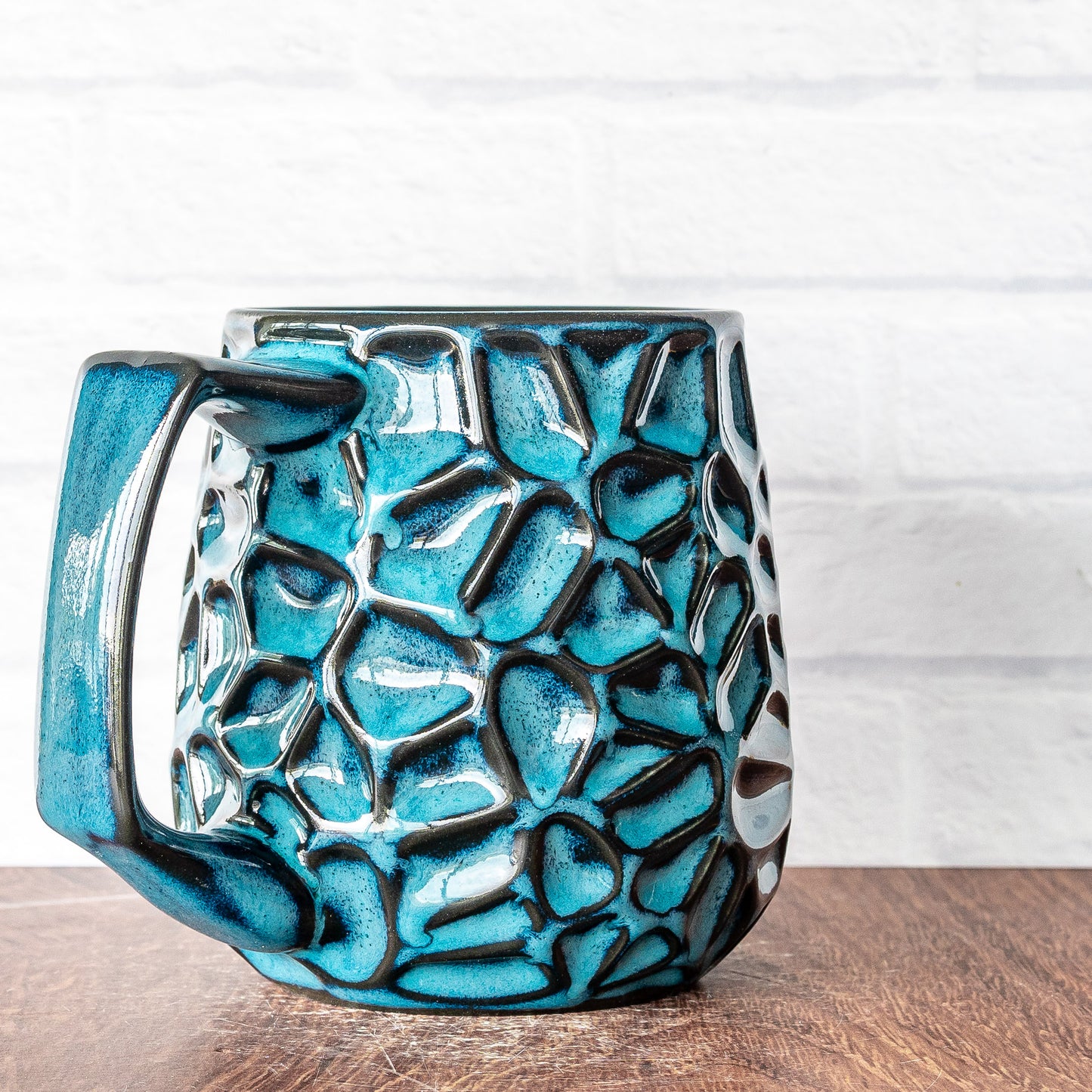 16oz Voronoi 'Midnight Surf' Mug