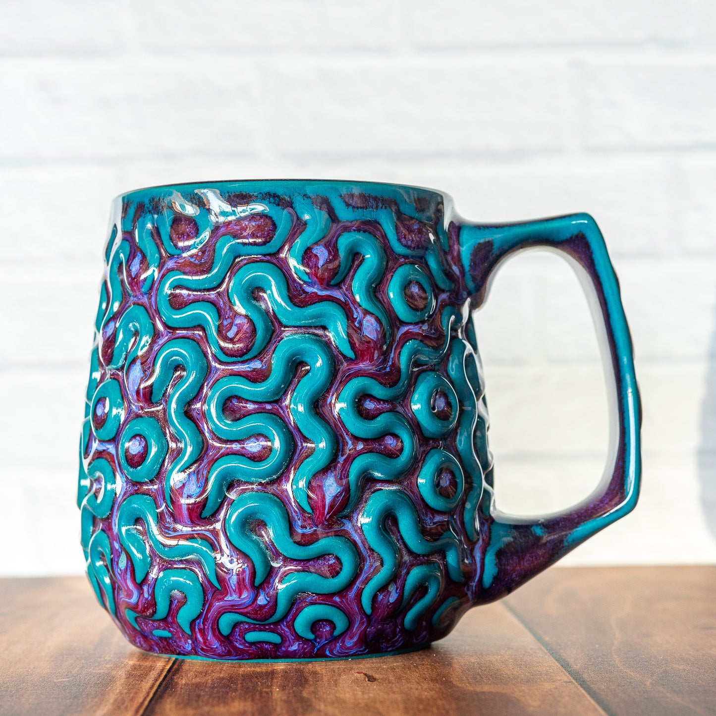 'Dragon's Blood' Brain Coral 16oz Mug