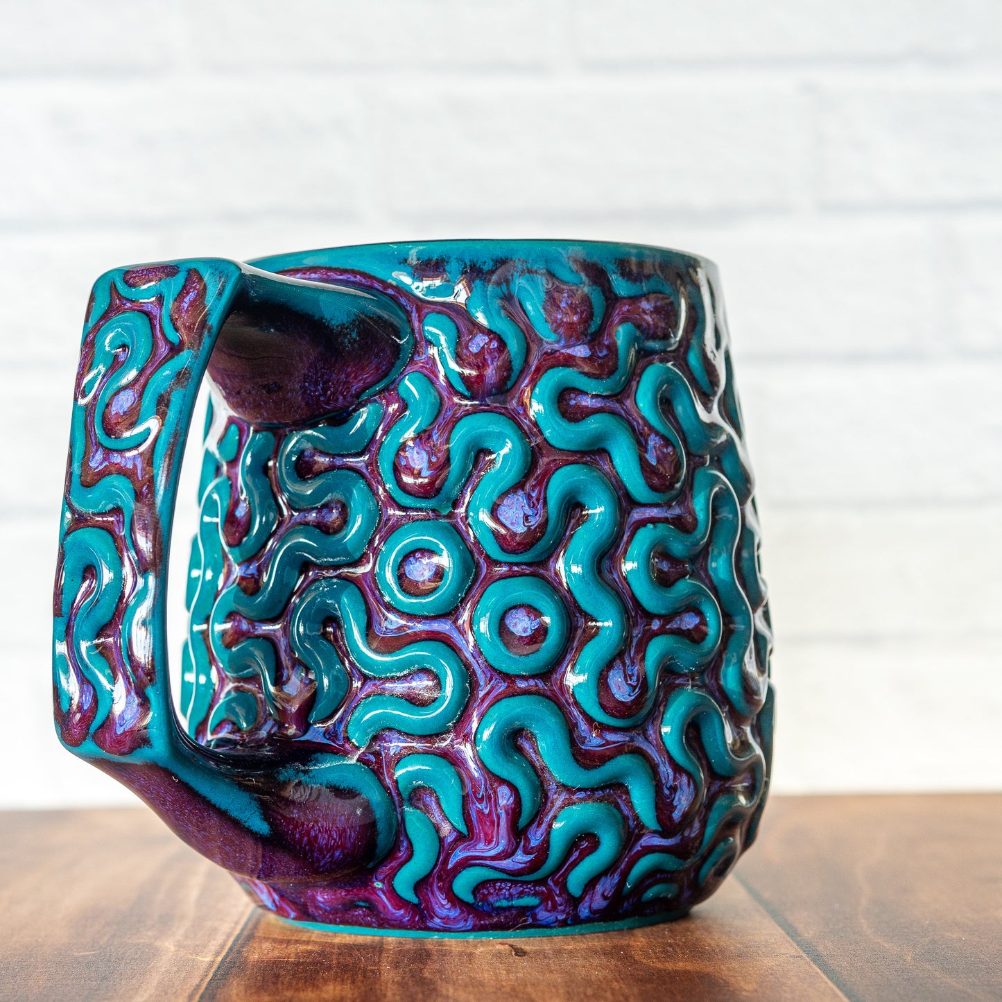 'Dragon's Blood' Brain Coral 16oz Mug