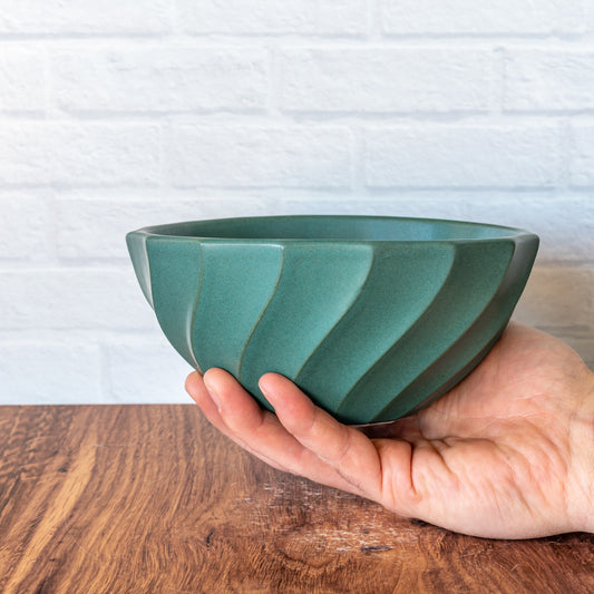 'Jade Matte' Deep Bowl