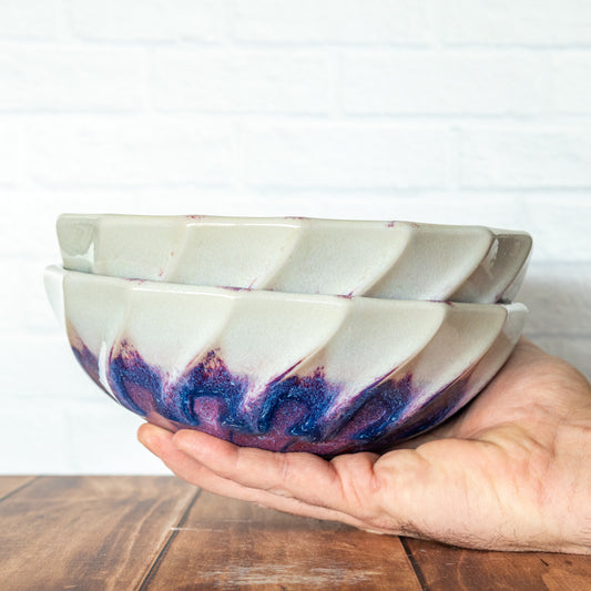 'Magenta Fire' Wide Bowl